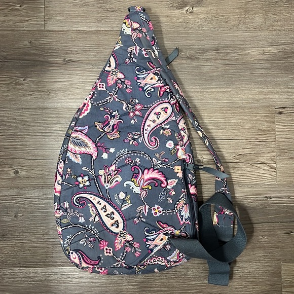 Vera Bradley Bags Vera Bradley Felicity Paisley Sling Backpack Poshmark